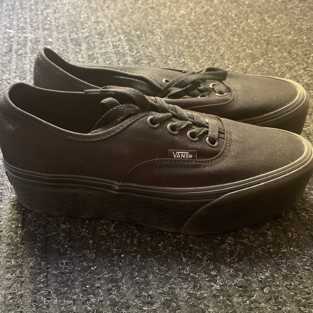 Brand new Platform Vans